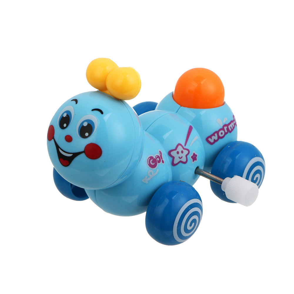 Заводная игрушка "Гусеничка", ABS, 5,3х7,1х5,7см, 4 дизайна - #5