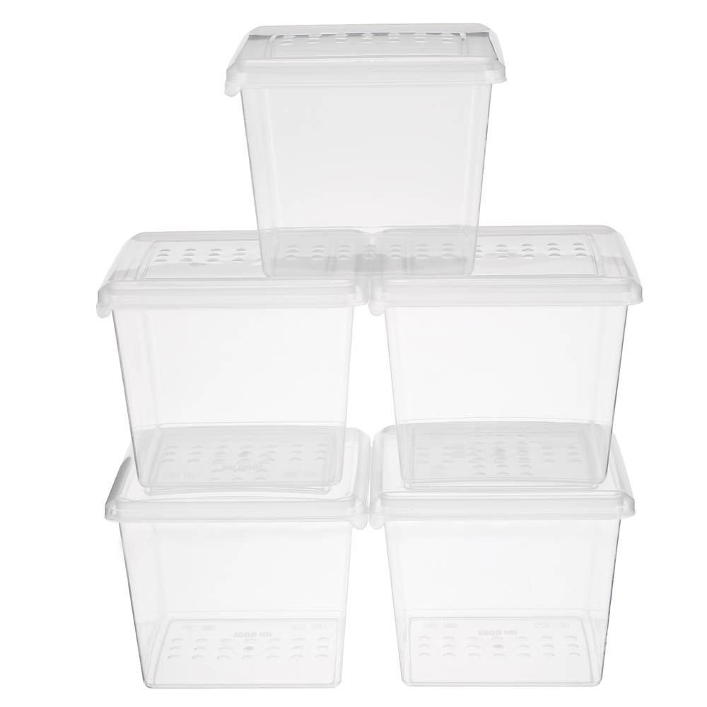 Набор контейнеров для заморозки 1 л,  5 шт - #6