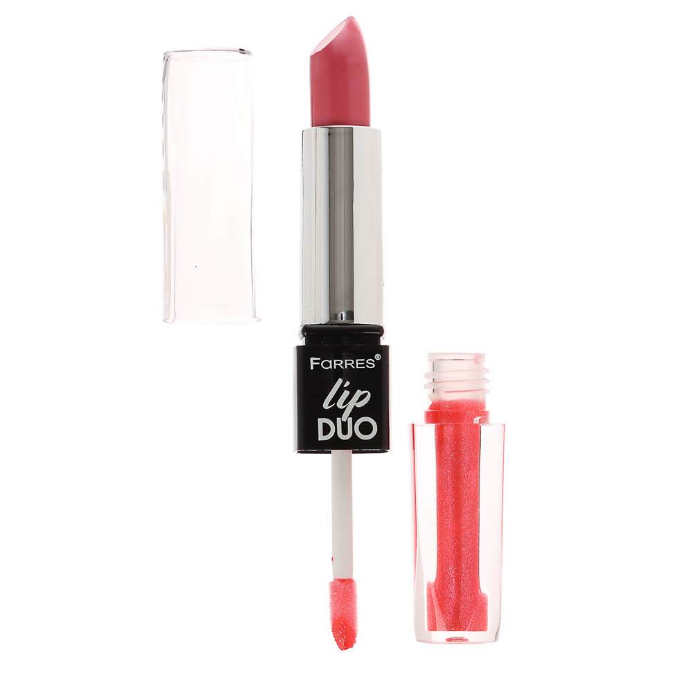 Блеск увлажняющий + помада для губ 2 в 1, тм Farres 4 г - #29