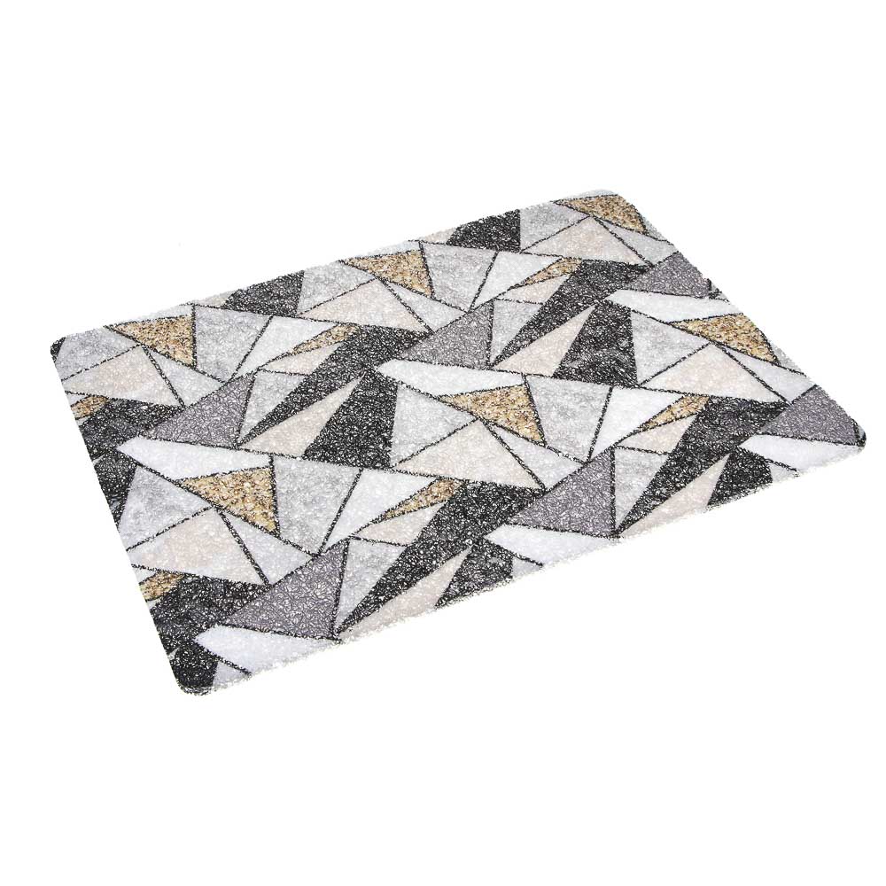 Коврик придверный тм VETTA Lapsha, ПВХ, 40х60 см, 2 дизайна, без резиновой подложки - #3