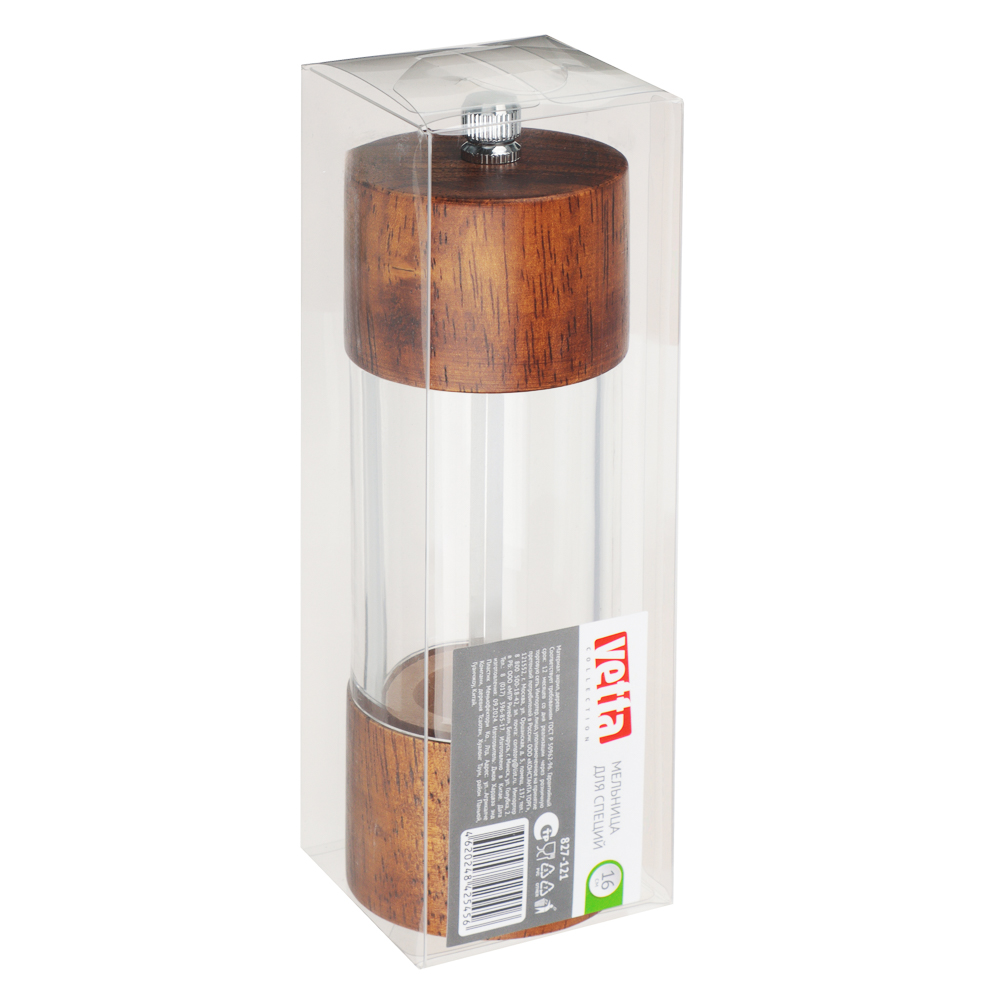 VETTA Мельница для специй, 16см, акрил/дерево - #5