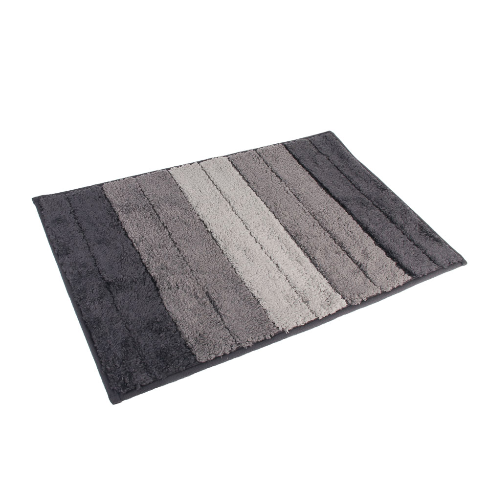 Коврик для ванной комнаты тм VETTA Gradient, микрофибра 600г + TPR 700г, 60x40см, 2 цвета - #2