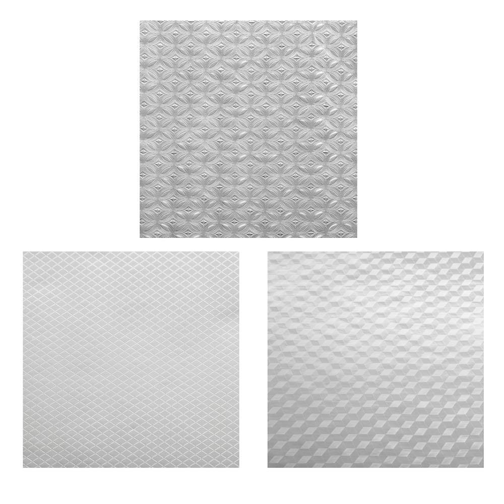 VETTA Плёнка защитная самоклеящаяся для кухни, жироотталкивающая, 60x300 см, серебристая, 3 дизайна - #1