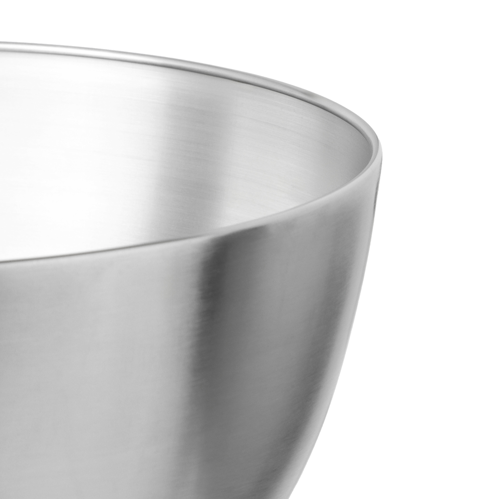 SATOSHI Набор салатников с противоскользящим дном, 14-19-22см, 800-1750-2700мл, нерж.сталь - #4