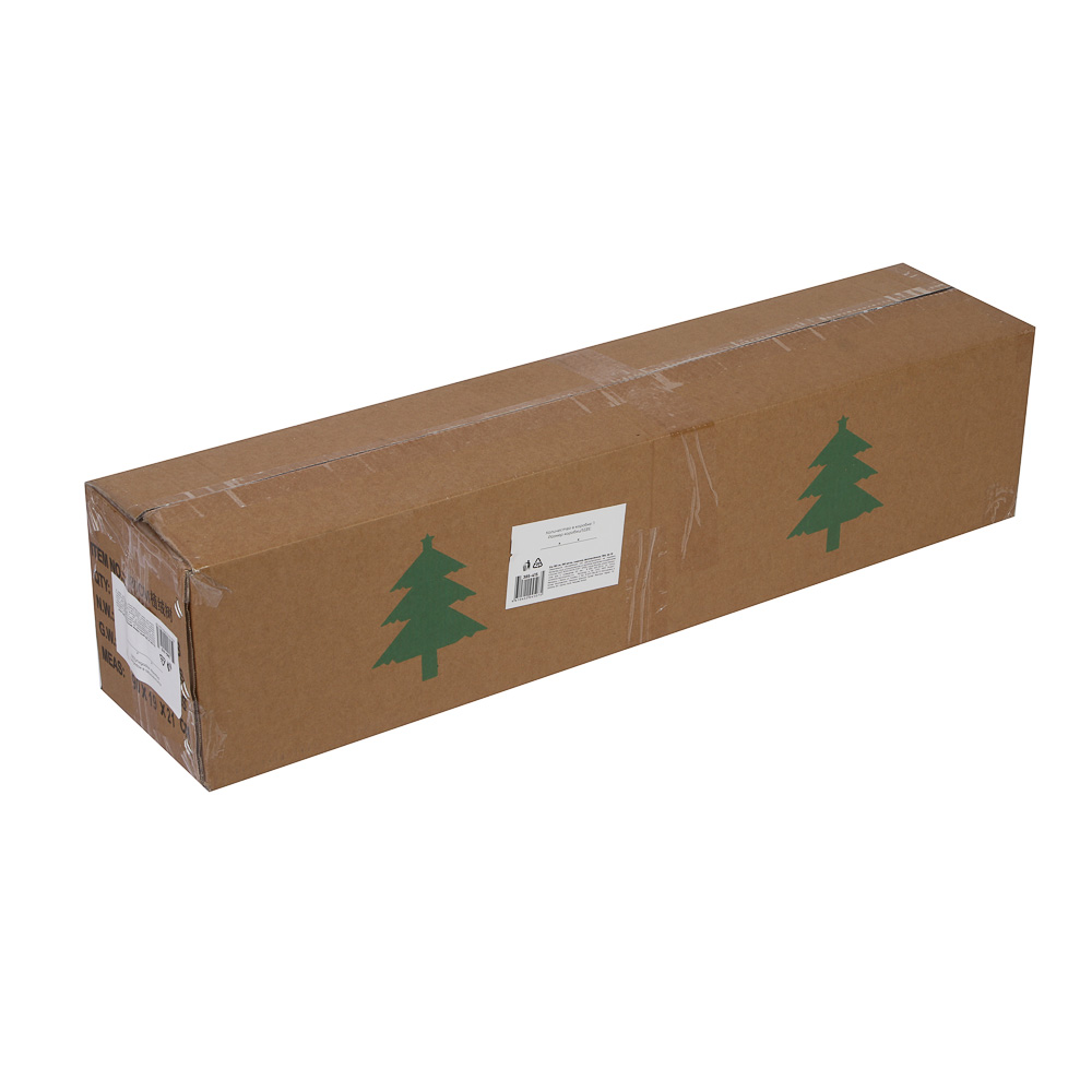 Ель 180 см, 380 веток, снежная, флокирование, ПВХ, 26-19 - #5