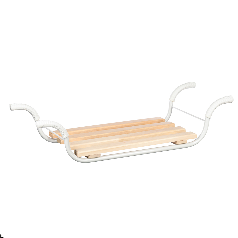 НИКА Сиденье на ванну 69х27х15,5см, металл+дерево СВ1 - #1