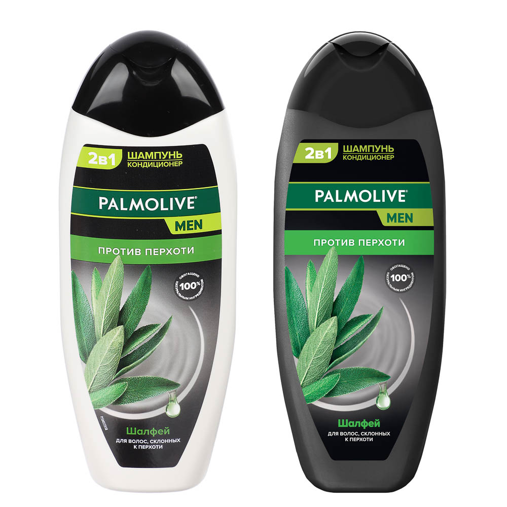 Шампунь-кондиционер мужской Palmolive MEN 2в1 Против перхоти, Шалфей, 450мл - #1