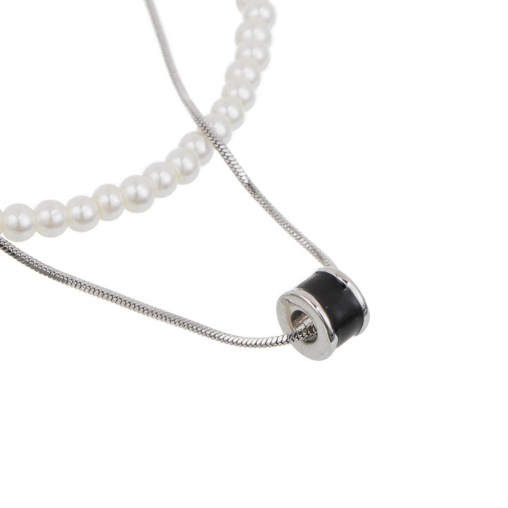 Бусы на шею 37-42см, медь, стекло, БЖ25-16 - #2