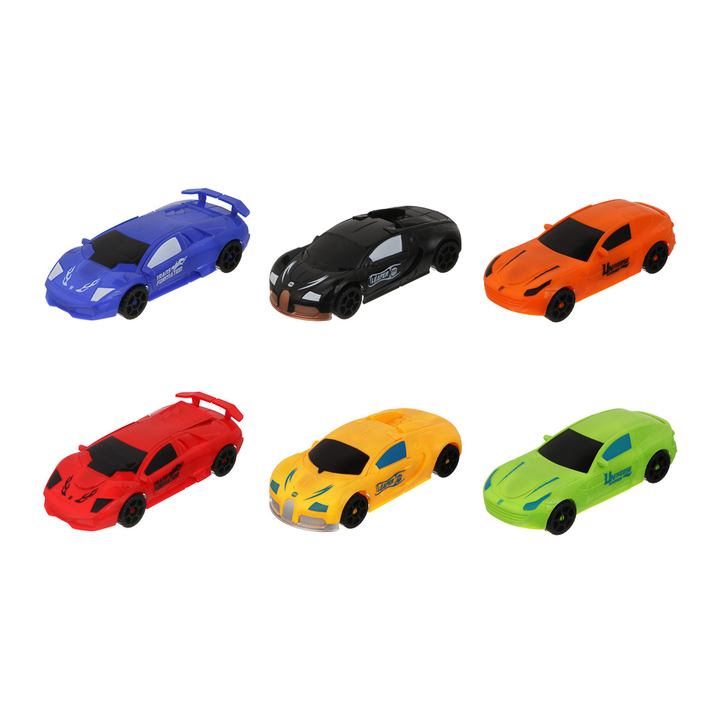 ИГРОЛЕНД Робот трансформирующийся "Спорткар", PP, 12х5,5х17 см, 6 дизайнов - #3