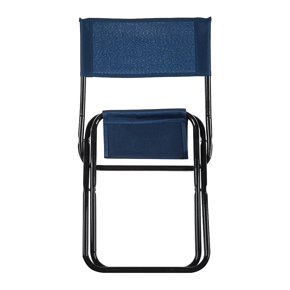 Стул туристический тм РУССО ТУРИСТО, складной со спинкой, до 90кг, 32х34х58см, труба сталь 16х1мм - #6