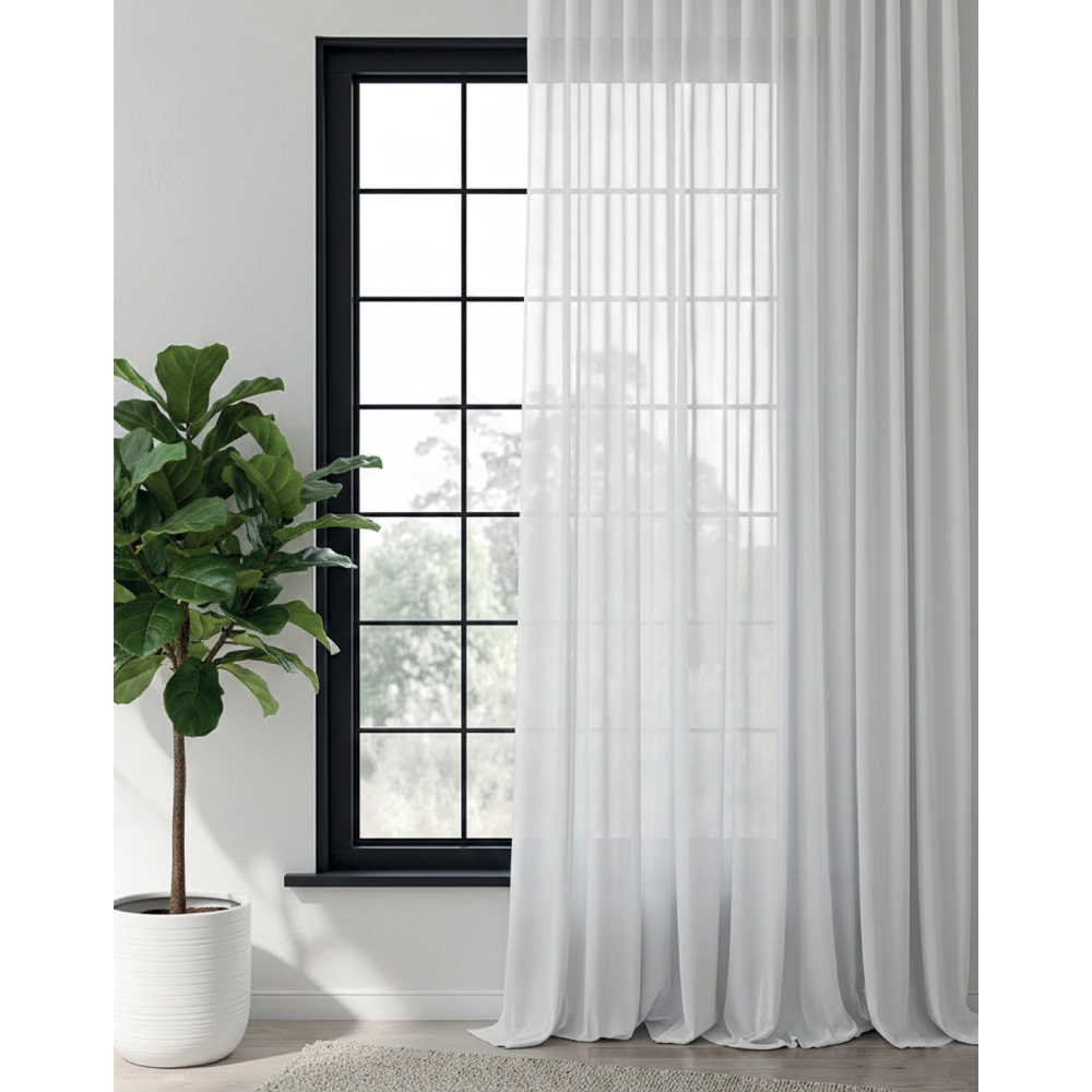 Штора-вуаль тм PROVANCE Basic, 145х140см, 100% полиэстер, 4 цвета - #1