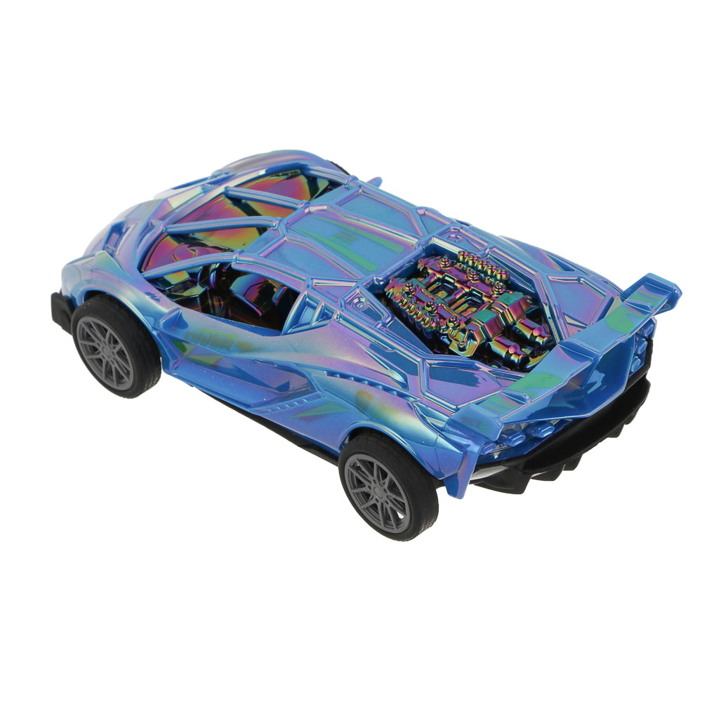 ИГРОЛЕНД Машина инерционная "Ночной дрифт", PP, 15,5х7,5х4 см, 4 дизайна - #4