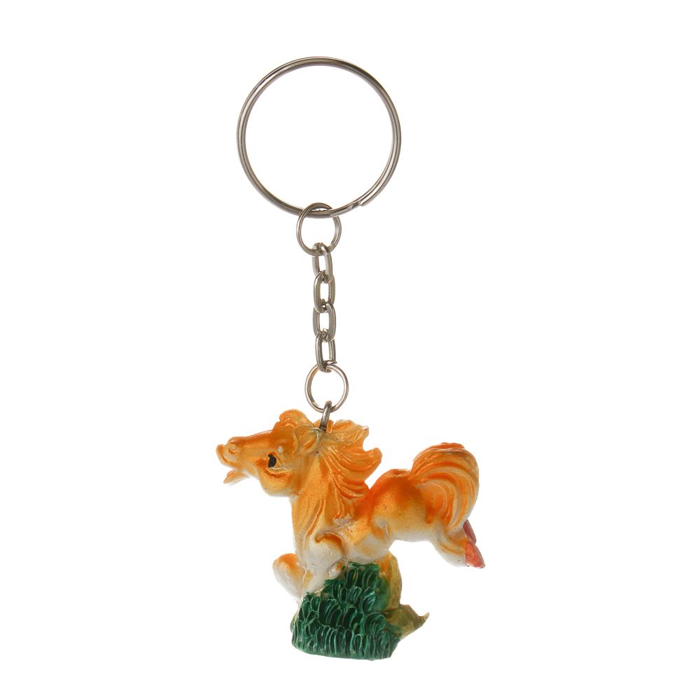 СНОУ БУМ Брелок лошадь 4,3 см, полистоун, 3 дизайна - #4