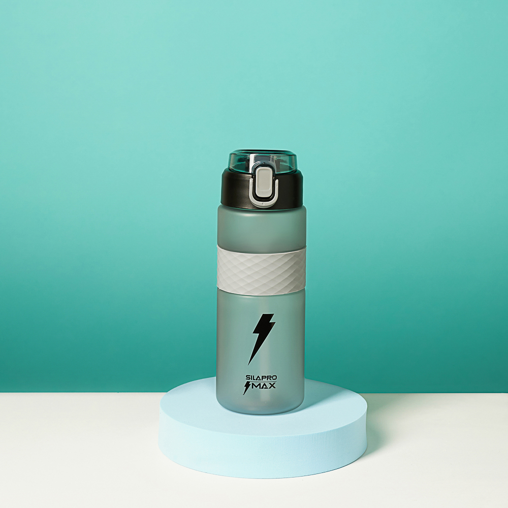 SILAPRO MAX Бутылка спортивная с замком, ULTIMATE GREY, 700мл, PC - #13