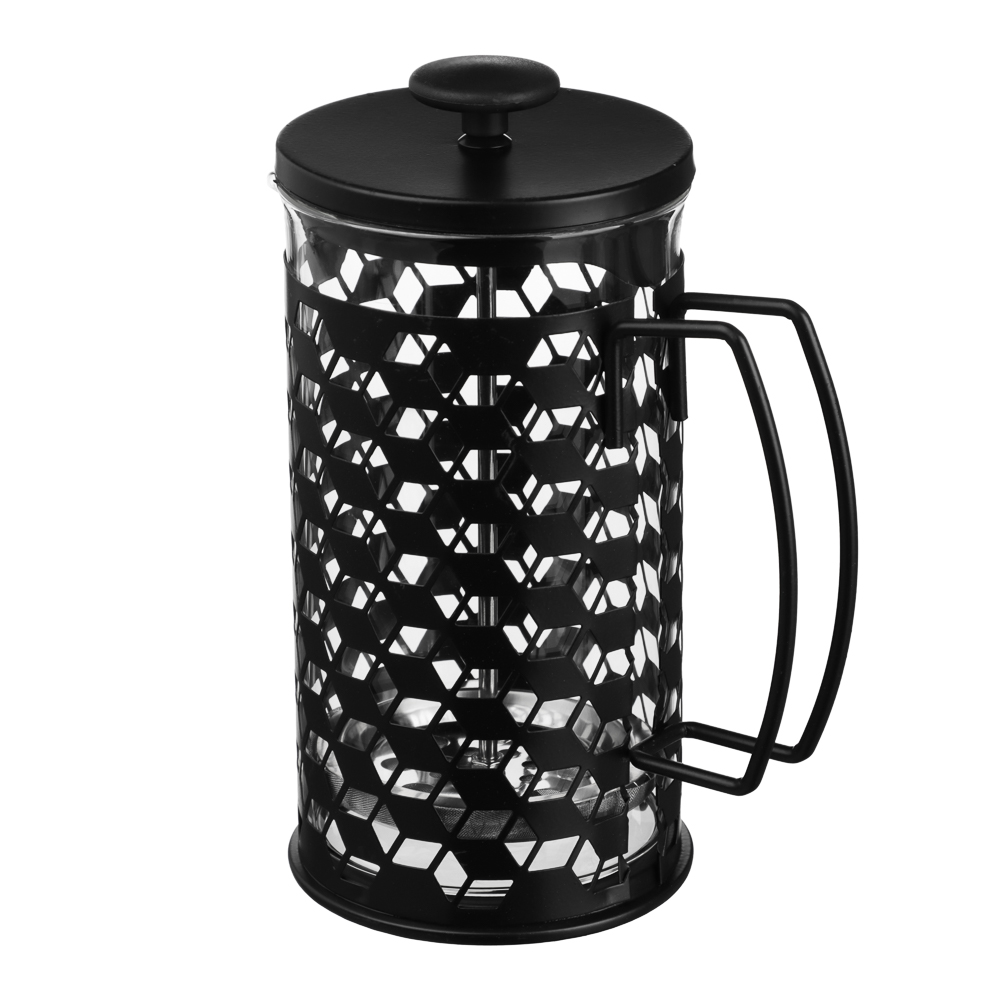 SATOSHI Монблан Френч-пресс 600мл, стекло, нерж.сталь - #4