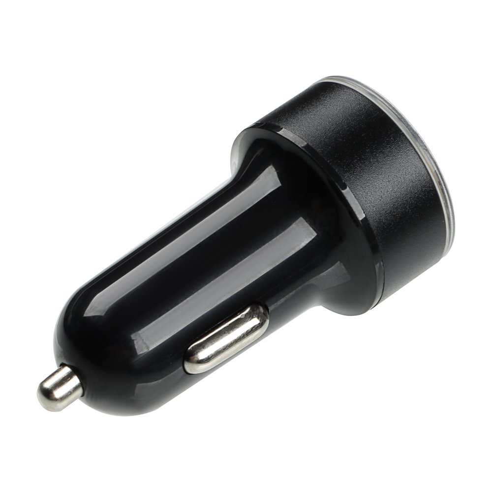 ЕРМАК Зарядное устройство в авто с дисплеем, 2xUSB, 3.1А, 12/24В, пластик - #3