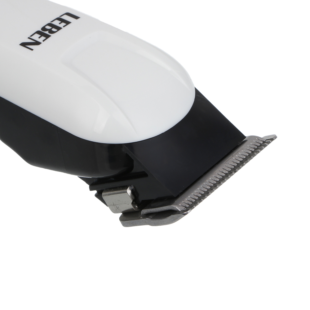 LEBEN Машинка для стрижки волос, 4 насадки: 3/7/9/12мм, Li-ion 3,7в/1200мАч, USB - #8