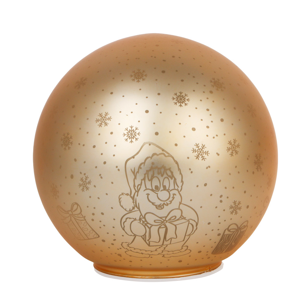 СНОУ БУМ Светильник декоративный LED, в виде шара, диаметр 15см, стекло, PS, 3xAA, 1 режим - #1