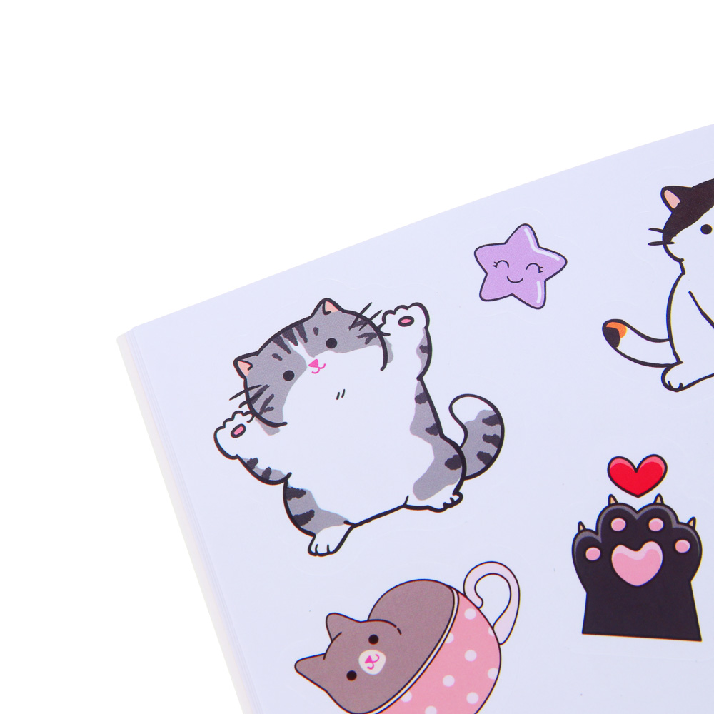 ХОББИХИТ Альбом " Sticker book" 21х14см, картон, бумага, 4 дизайна - #5