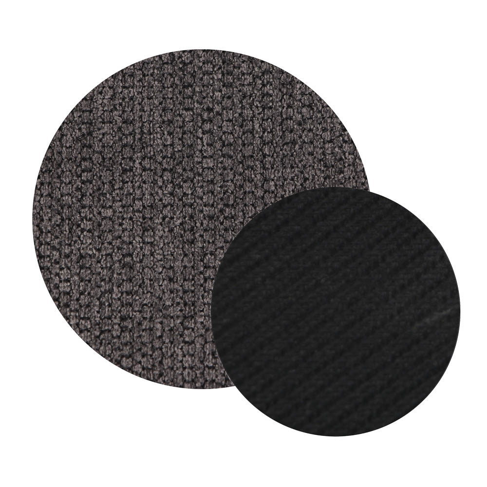 Коврик для ванной комнаты тм VETTA Canva, замша 260г/м², резина, 75х45см, серый - #4