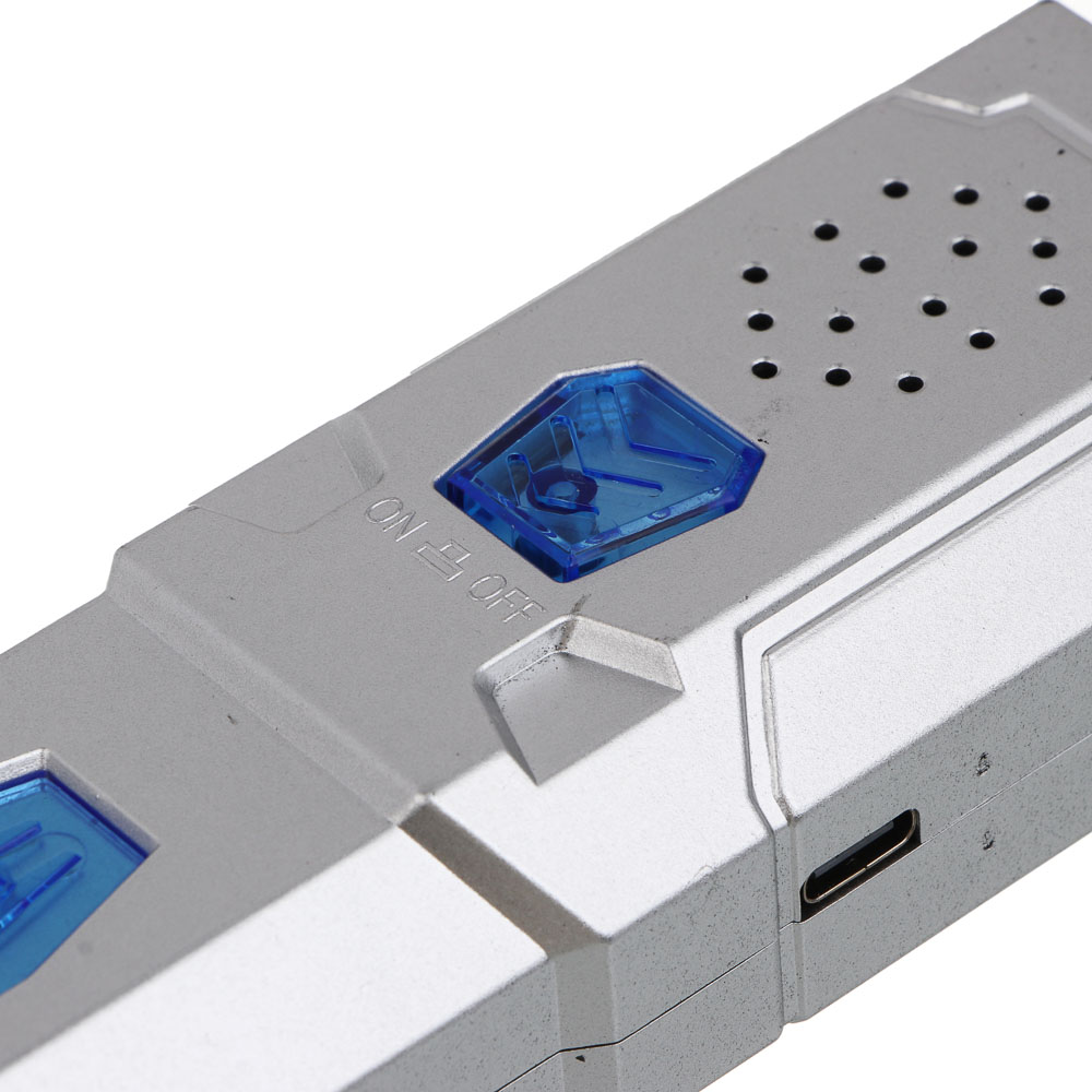 ИГРОЛЕНД Меч световой "Галактический воин", свет, звук, АКБ, USB, ABS, 37х12х5 см, 4 дизайна - #11