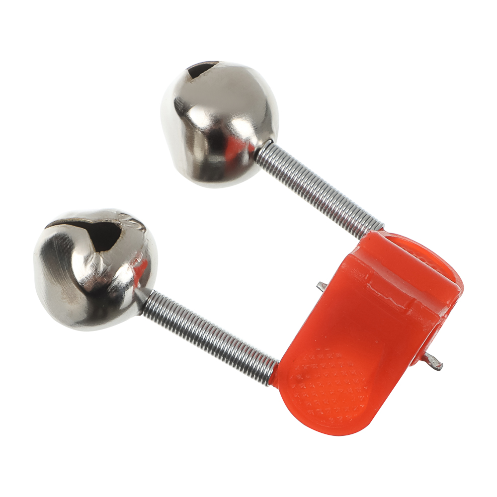 Бубенчик двойной на клипсе тм AZOR FISHING, размер S, металл - #2