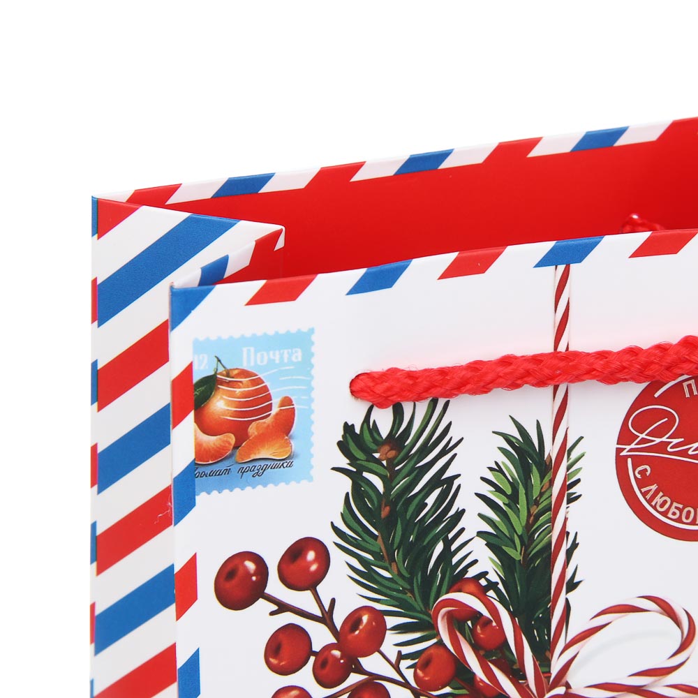 Пакет тм СНОУ БУМ подарочный, 11,5x14,5x6 см, бумага, арт.29, 3 дизайна - #3