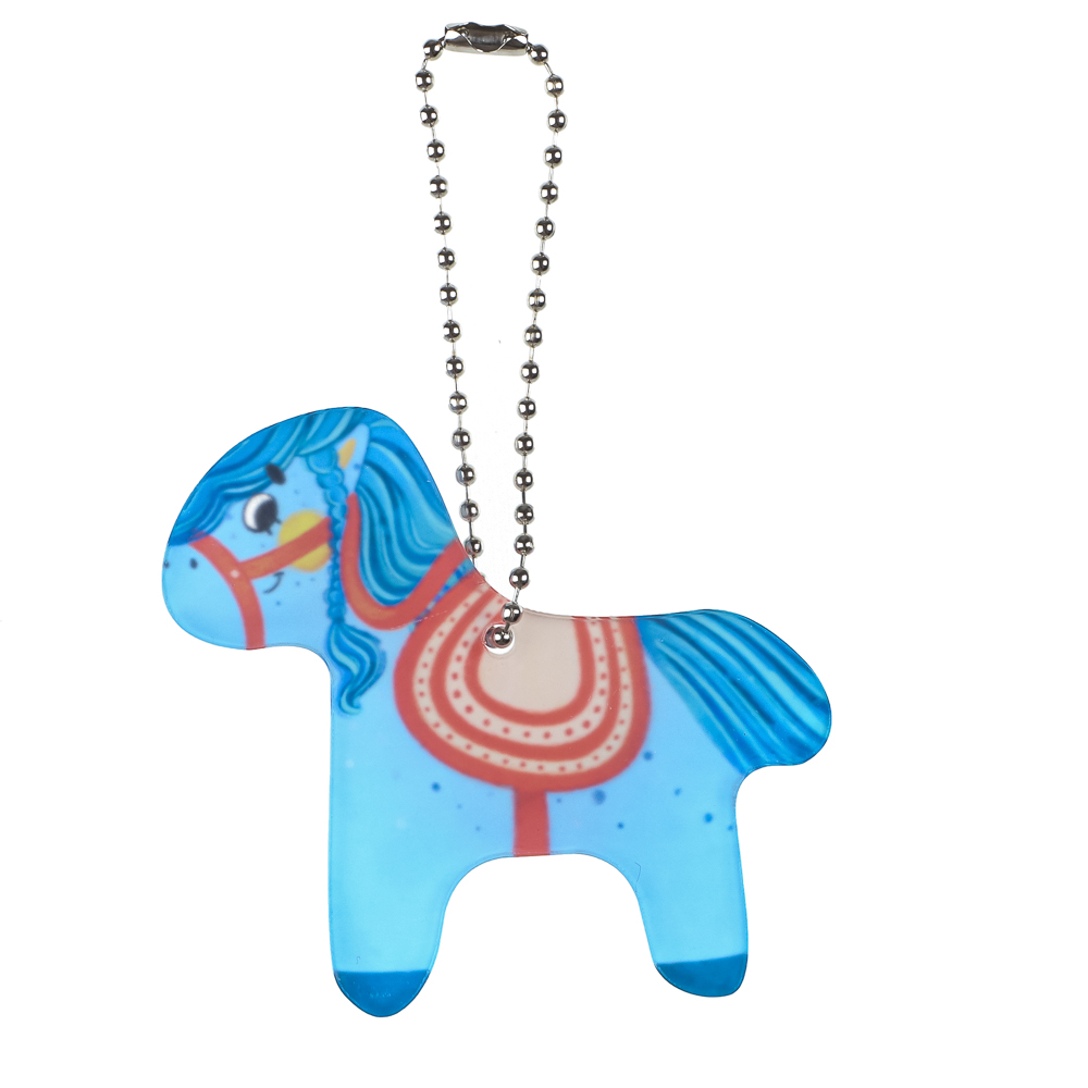 Брелок Лошадка, 7 см, акрил 3 мм, печать УФ, 4 дизайна - #2