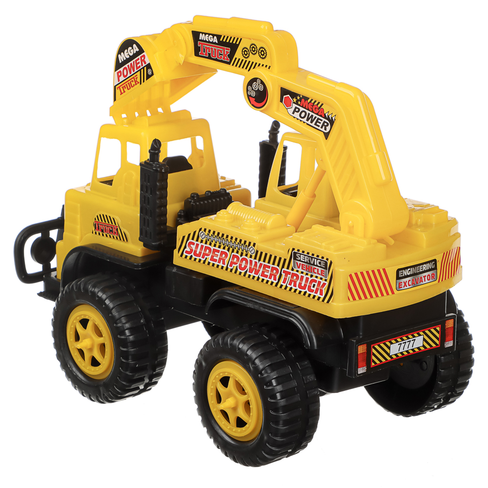 Спецтехника игрушечная, тм ИГРОЛЕНД, пластик, 27х13,5х16 см, 2 дизайна, для детей 3+ - #13