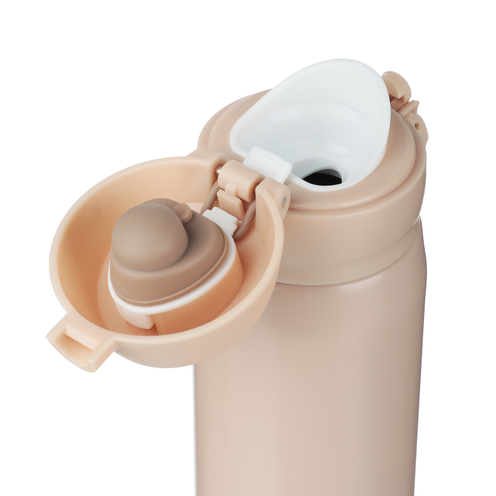 Термос-кружка тм SATOSHI Чегет с крышкой на защелке, 450мл, нерж.сталь - #6