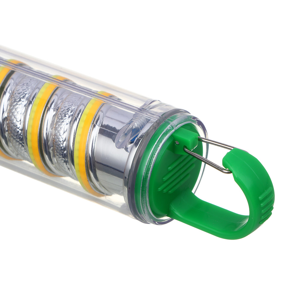 ЕРМАК Фонарь LED СОВ, 7 режимов, 1200 мАч, 175х34 мм, карабин, фокусировка, рассеиватель - #9