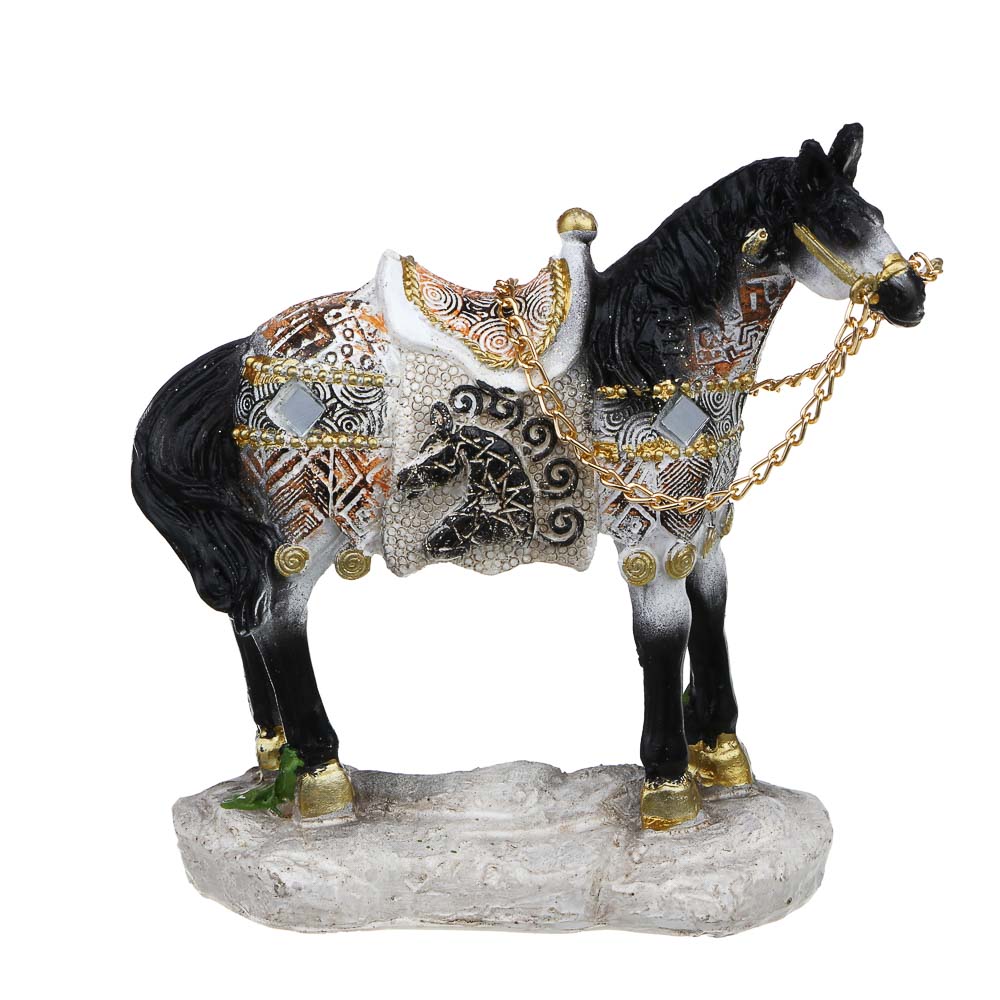 СНОУ БУМ Сувенир лошадь полистоун 14x5.7x13.7 см, 26-671 - #2