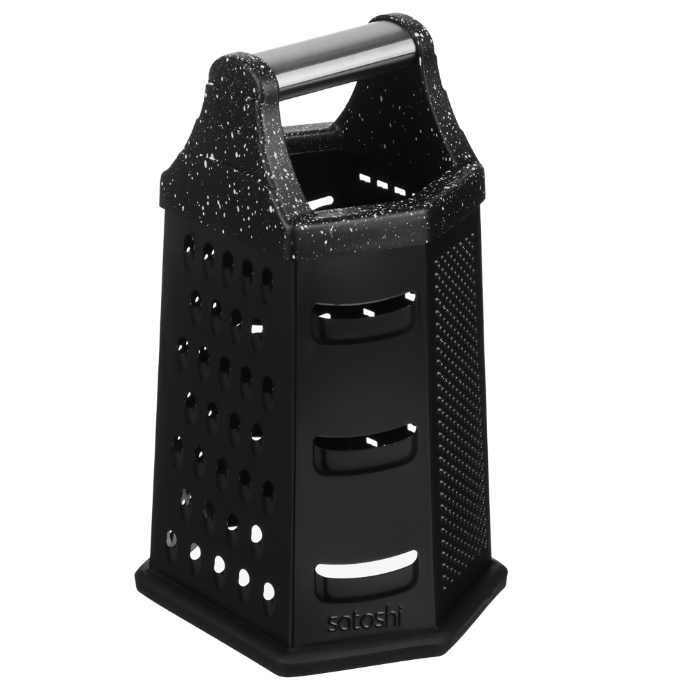 Терка 6-и сторонняя с антиналипающим покрытием тм SATOSHI 23см, нерж.сталь - #1