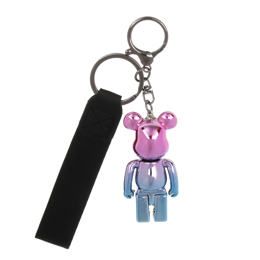 Подвеска брелок с шармом тм ЮL, пластик, полиэстер, металл, 6,5 см, 6 цветов, #5 - #4