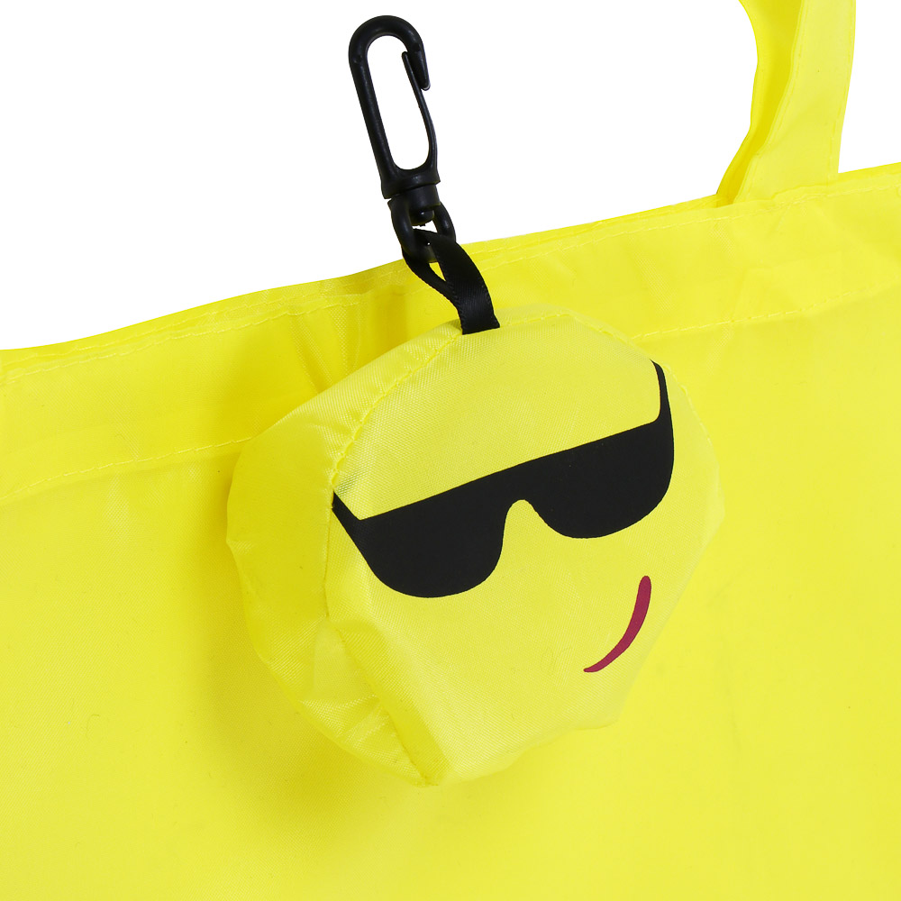 VETTA Сумка складная, смайлик, 39х40 см, ручка 25 см - #4