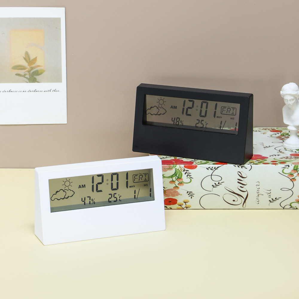 LADECOR CHRONO Будильник электронный, 13,3x7,5x3,3 см, 1xAAA, пластик, 2 цвета - #8
