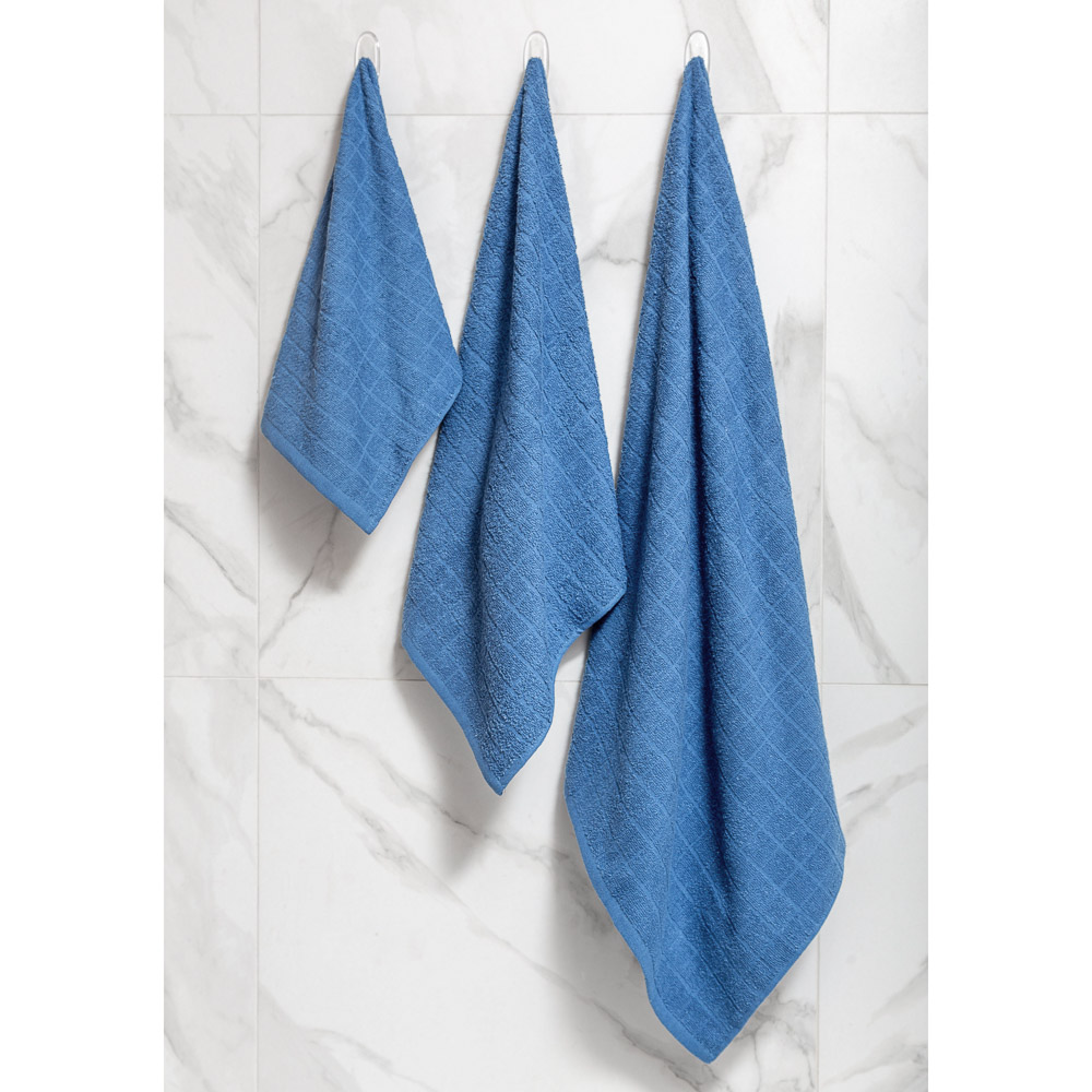 Полотенце махровое Provance "Линт", синее - #3
