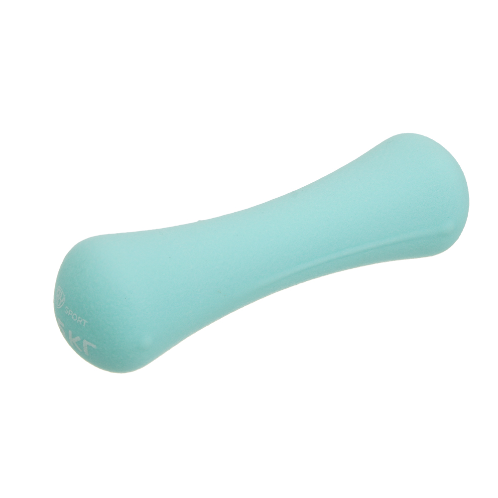 Гантель в форме кости с неорпеновым покрытием 0,5кг (+-100гр) тм BY SPORT, металл - #1