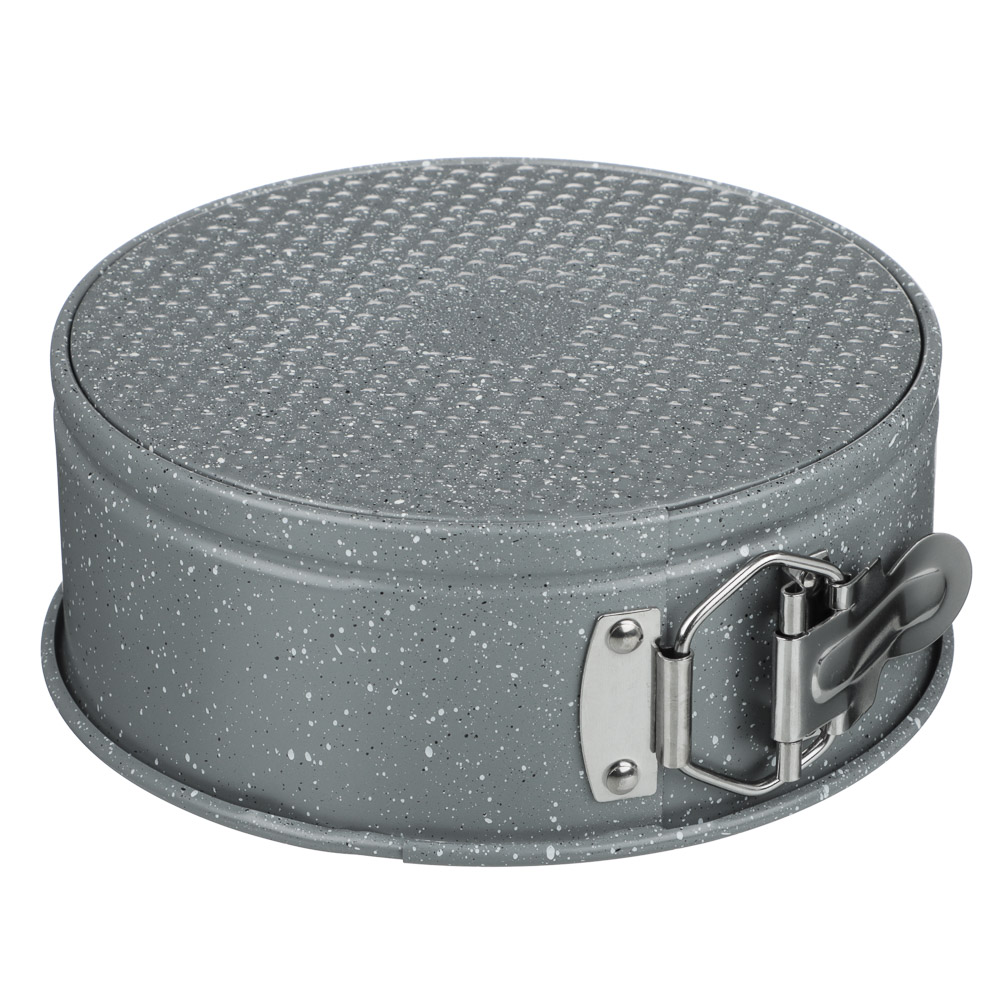 SATOSHI Буко Форма для выпечки круглая разъемная, угл.сталь, 18х6,5см, антиприг. покрытие "Мрамор" - #4