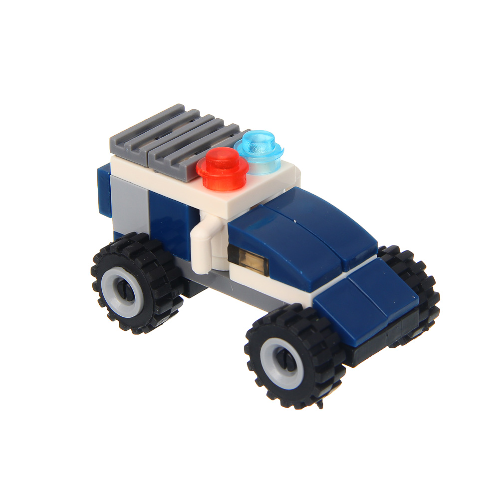 ИГРОЛЕНД Конструктор "Транспорт" 6 в 1, 12,5х3,5х7,5 см, ABS, 12 видов - #11