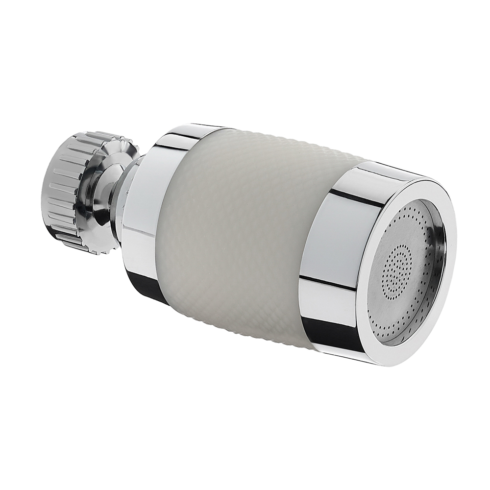 Аэратор-насадка для смесителя с фильтром, 2 режима, хром/белый - #2