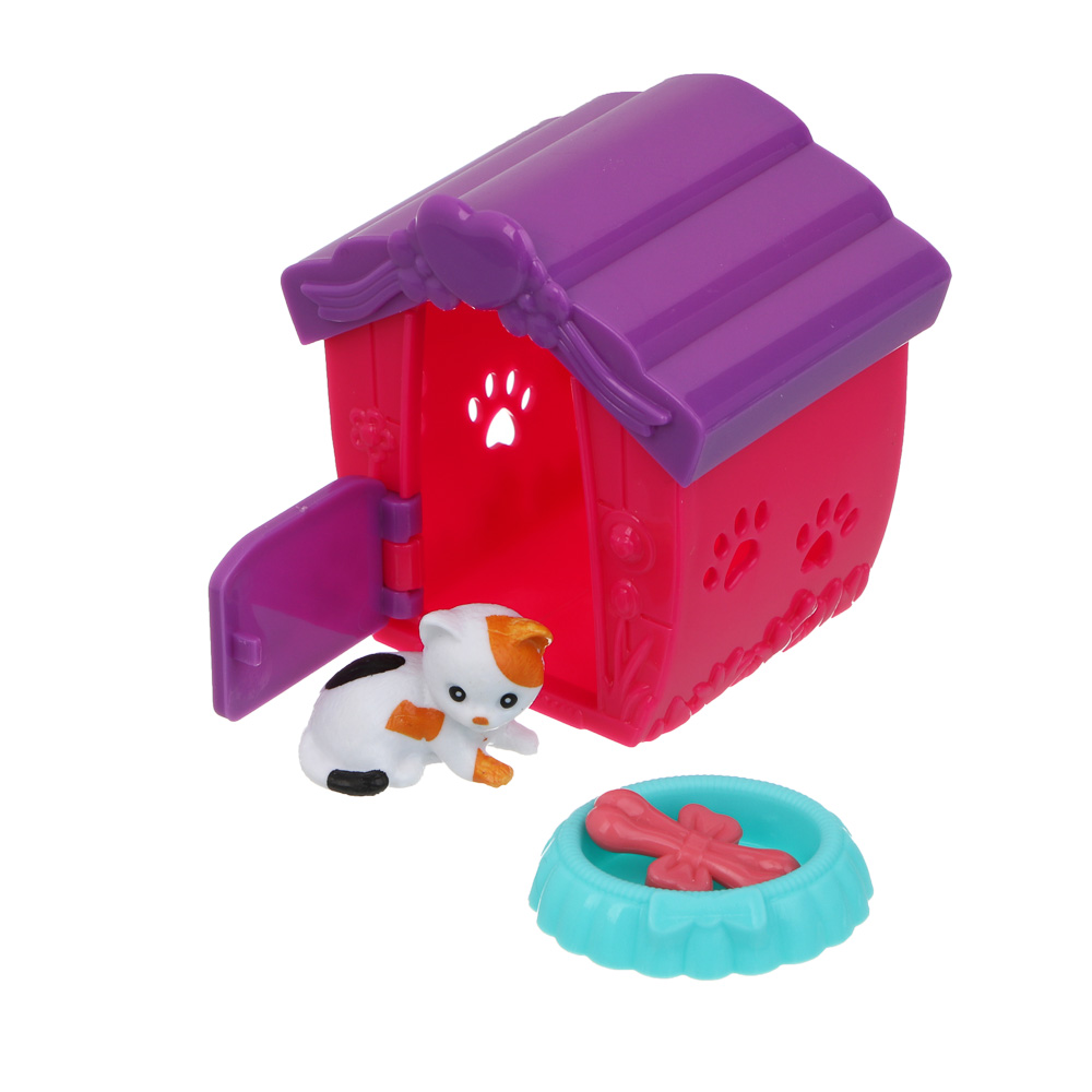 ИГРОЛЕНД Питомец с акс., 4 пр., PVC, ABS, 6,5х5,1х12,4 см, 4 вида - #6