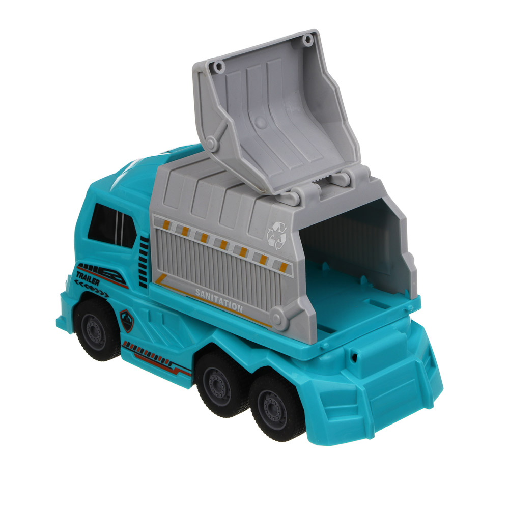 ИГРОЛЕНД Машина инерционная "Спецтехника", подвижные детали, PP, 20х8х10,5 см, 5 дизайнов - #5