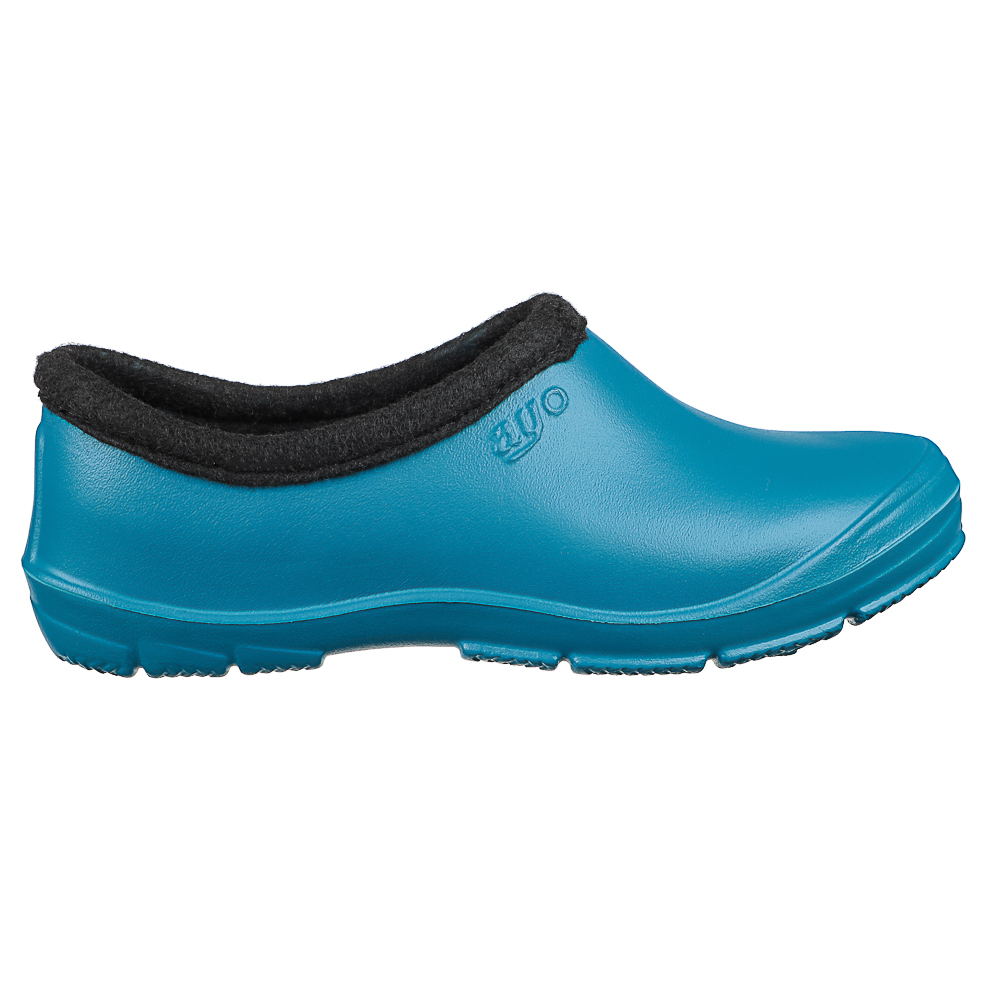 Галоши утепленные женские AYO, синий/зеленый, размер 36-41, материал галоши ЭВА, утеплитель ворсин - #10