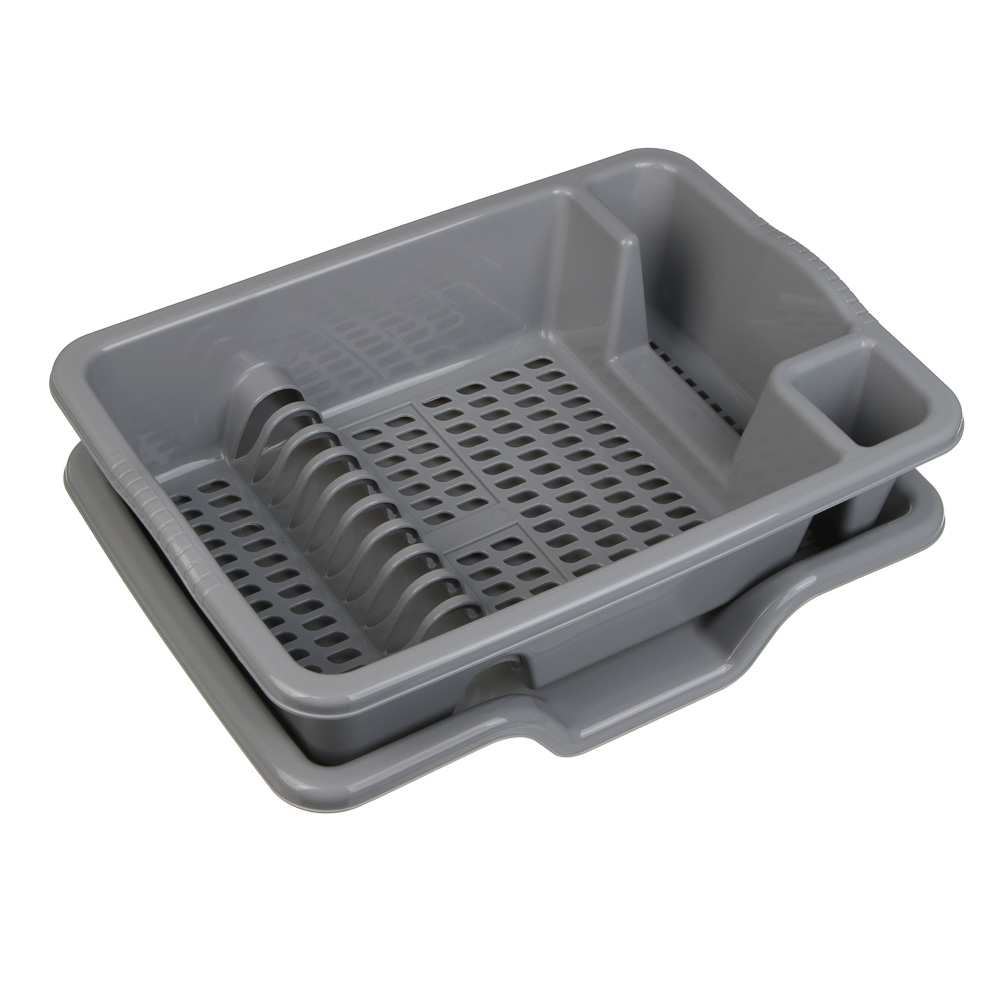 Сушилка для посуды тм VETTA, 40х29х11см, пластик - #4