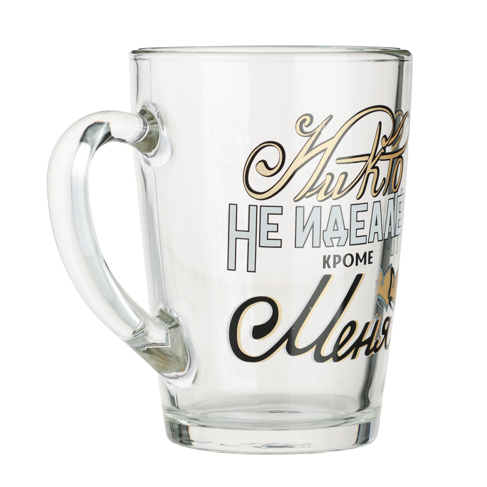 ОСЗ Кружка стеклянная На позитиве, 300мл, 6 дизайнов - #3