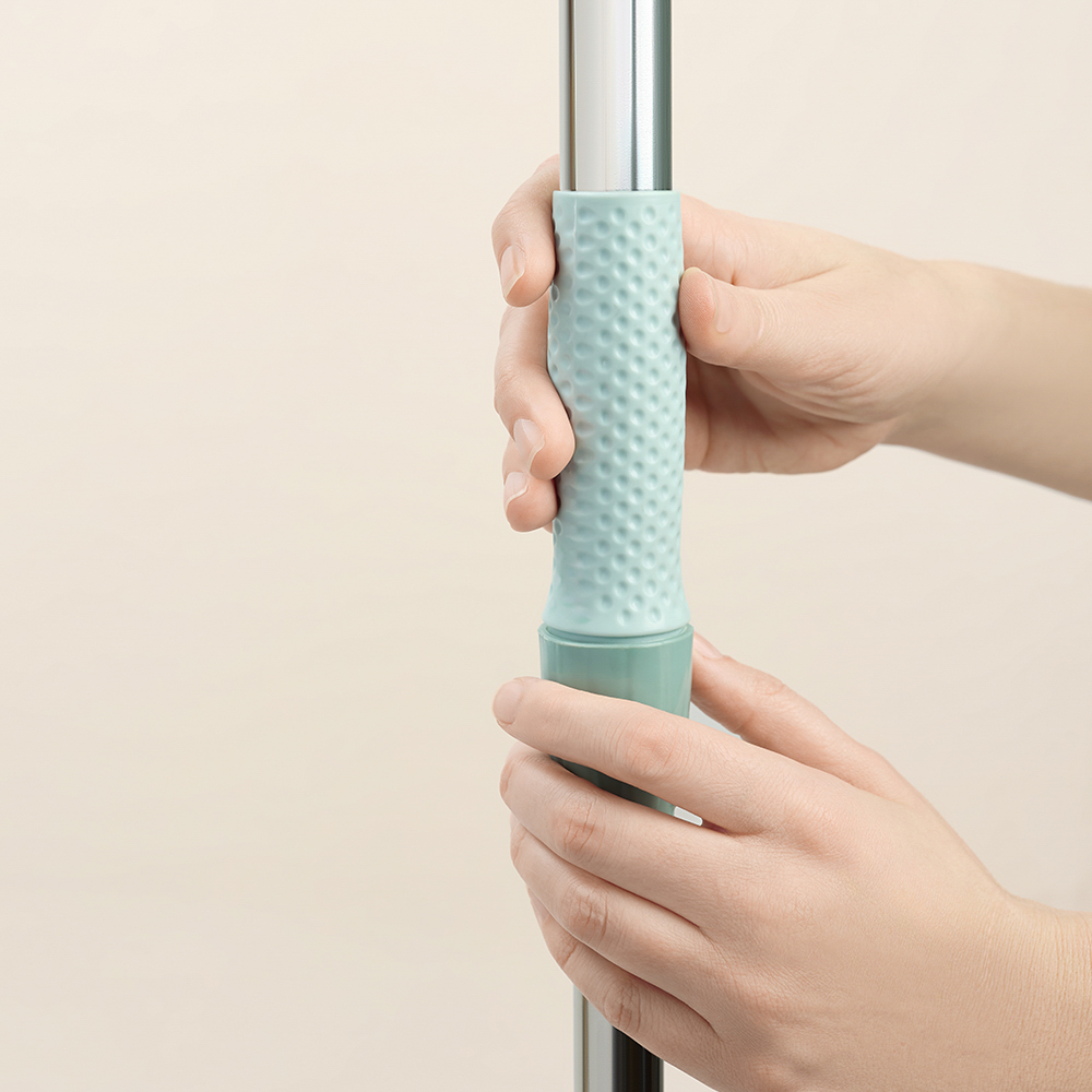 VETTA Швабра с насадкой из микрофибры, телескоп. черенок сталь 66-110см, механизм-бабочка, NP-1201 - #20