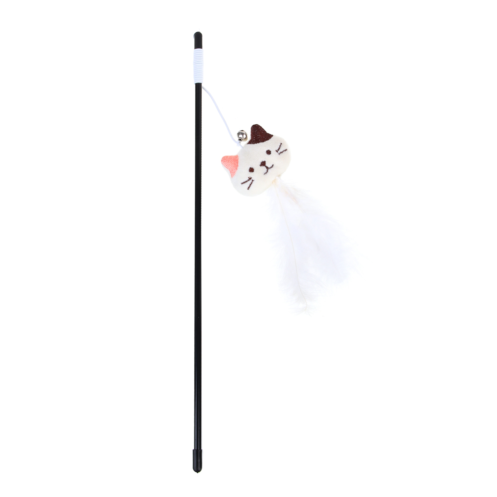 VETTA Игрушка - дразнилка, для домашних животных с перьями, полипропилен, плюш, АБС-пластик, 35 см - #2