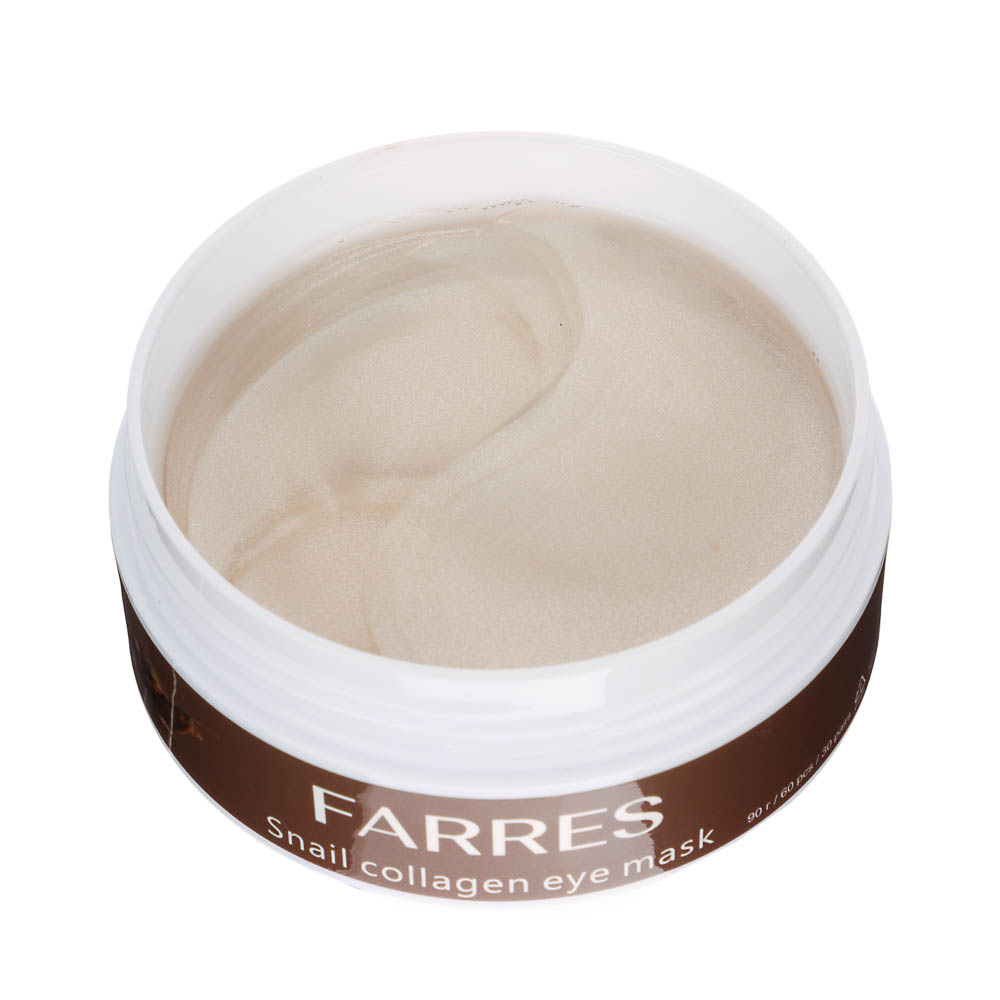 Патчи для глаз с экстрактом улиточного муцина 60 шт тм Farres 90,0 г - #1