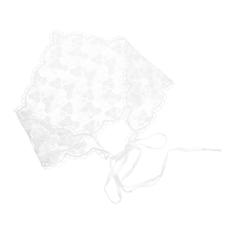 Косынка, 100% полиэстер, тм GALANTE, р-р 62*40*40, белая, #1 - #5